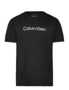 Calvin Klein Inst. Logo Ss T-Shirt Svart