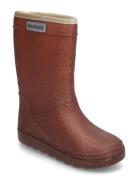 En Fant Thermo Boots Glitter Brun