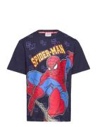 Spider-man Tshirt Marinblå