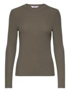 Soft Rebels Srfenja O-Neck Top Khaki Green