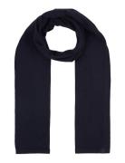 Tom Tailor Cotton Cashmere Blend Scarf Marinblå