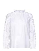 Coster Copenhagen Shirt With Ruffles Vit