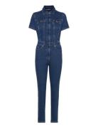 Tommy Jeans Jumpsuit Seam Dh7237 Blå