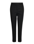 Lauren Ralph Lauren Stretch Dbl Ctn-Pant Svart