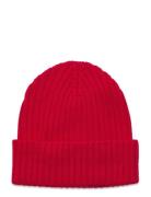 FUB Rib Beanie Röd