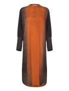 Rabens Sal R Graffiti Shirt Dress - Amila Orange