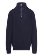 The New Tnluke Knit Pullover Marinblå