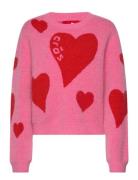 Cras Heartscras Pullover Rosa