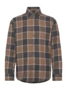 Bruun & Stengade Bs Wilton Casual Modern Fit Shirt Brun