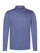 J. Lindeberg Asher Long Sleeve Polo Blå