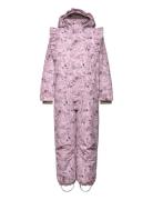 En Fant Snowsuit W. Frills Lila