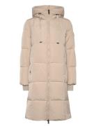 MOS MOSH Nova Square Down Coat Beige