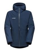 Mammut Alto Light Hs Hooded Jacket Men Marinblå