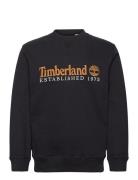 Timberland Established 1973 Embroidery Logo Brush Back Crew Neck Black...