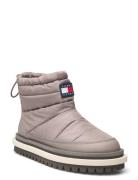 Tommy Hilfiger Tjw Padded Flat Boot Wl Grå