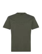 Hackett London Hs Embossed Tee Grön