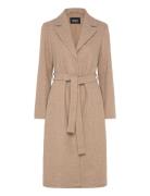 ONLY Onlclara Life Long Coat Cs Otw Beige