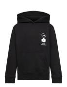 The North Face G Flower Graphic Relaxed Hoodie Svart