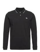 Lee Jeans Ls Pique Polo Svart