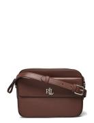 Lauren Ralph Lauren Leather Medium Marcy Camera Bag Brun