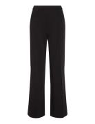 Calvin Klein Technical Knit Wide Leg Pant Svart