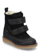 ANGULUS Boots - Flat - With Velcro Svart