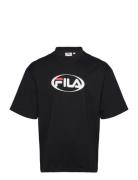 FILA Lemoore Over D Logo Tee Svart