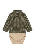 Hust & Claire Hcbertil - Bodyshirt Khaki Green