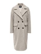 ONLY Onlvaleria Piper Coat Otw Cc Grå