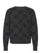 Daily Paper Tevin Monogram Knit Sweater Svart