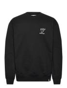 Revolution Printed Crewneck Svart