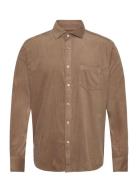 Mos Mosh Gallery Mmgalden Corduroy Shirt Brun