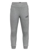 PUMA Ess Logo Pants Fl Cl B Grå