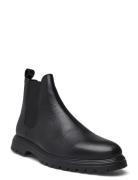 Bianco Biagil Chelsea Boot Tumbled Leather Svart