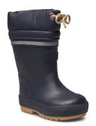 CeLaVi Thermal Wellies W. Wool Lining Marinblå