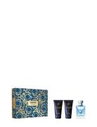 Versace Fragrance Gift Set Pour Homme Edt + Shower Gel + After Shave B...