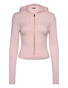 Gina Tricot Knitted Lounge Jacket Rosa