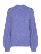 A-View Patrisia Solid Knit Pullover Blå