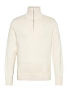 Jack & J S Jorfrederiksberg Knit Half Zip Vit