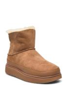 FitFlop Gen-Ff Mini Double-Faced Shearling Boots Brun