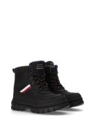 Tommy Hilfiger Tommy Hilfiger Faux Fur Ankle Boots Svart