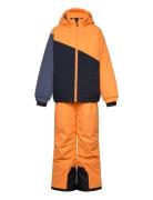 Color Kids Ski Set - Colorblock Orange