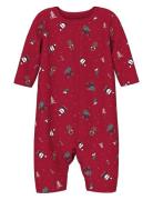 Name It Nbnvismas Ls Nightsuit Röd