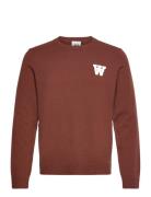 Double A By Wood Wood Wwtay Aa Cs Jumper Brun