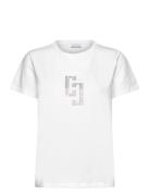 Coster Copenhagen Cc Rhinest T-Shirt Vit