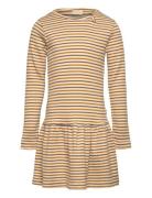 Petit Piao Dress L/S Modal Striped Gul