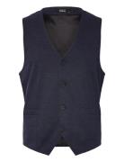 Clean Cut Copenhagen Brendon Jersey Waistcoat Marinblå