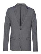 Lindbergh Superflex Knitted Blazer Grå