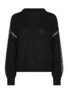 Vero Moda Vmfeng Ls O-Neck Pullover Ga Boo Svart