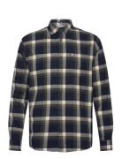 Tommy Jeans Tjm Reg Check Flannel Shirt Ext Marinblå